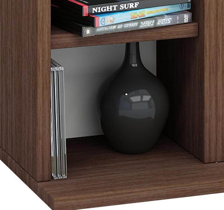Image du produit VCM Bois CD DVD Stand Étagère Milano (42 x 20 x 92 cm)