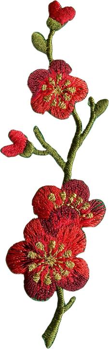 Immagine prodotto Prym Applicazione viticcio di fiore, fiore di ciliegio, rosso (1 x)