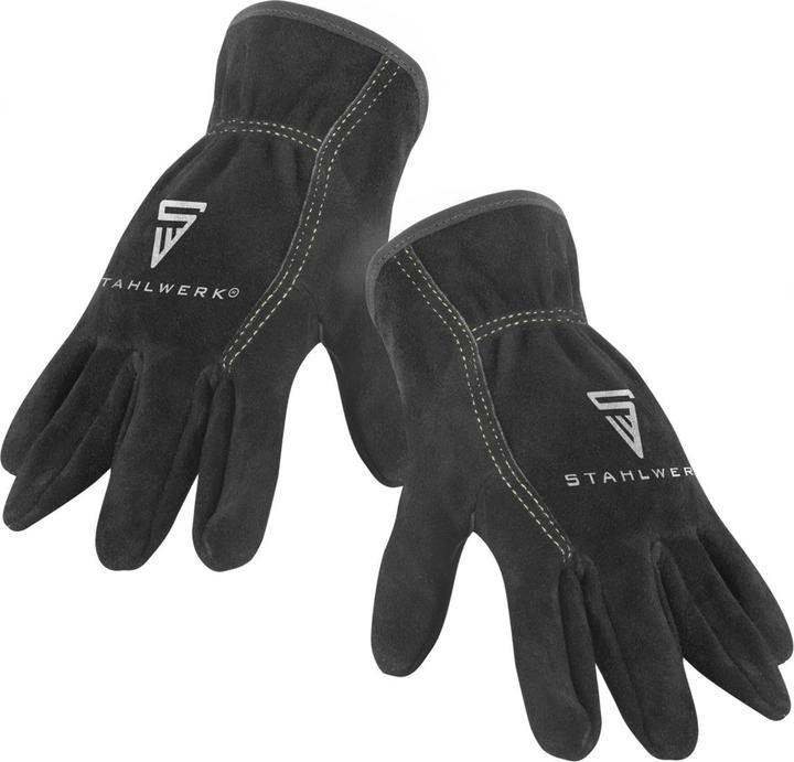 Actual product image Stahlwerk Heat-resistant welding gloves made from high-quality split leather (XL)
