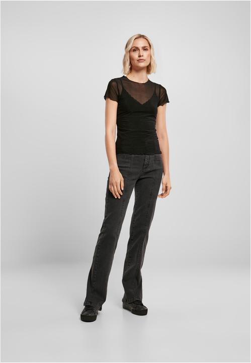Actual product image Urban Classics Ladies Mesh Tee - 16529 (5XL)