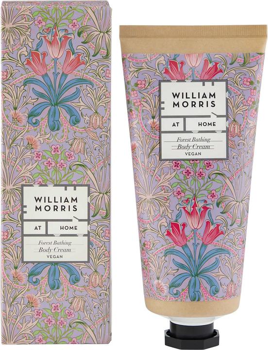 Actual product image Morris & Co William Morris At Home Forest Bathing Moisturising Body Cream Enriched With Essential Oils Cruelty F (200 ml)