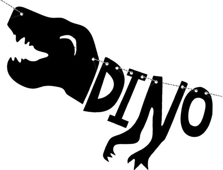Actual product image Partydeco Dino Party Banner Birthday Decoration
