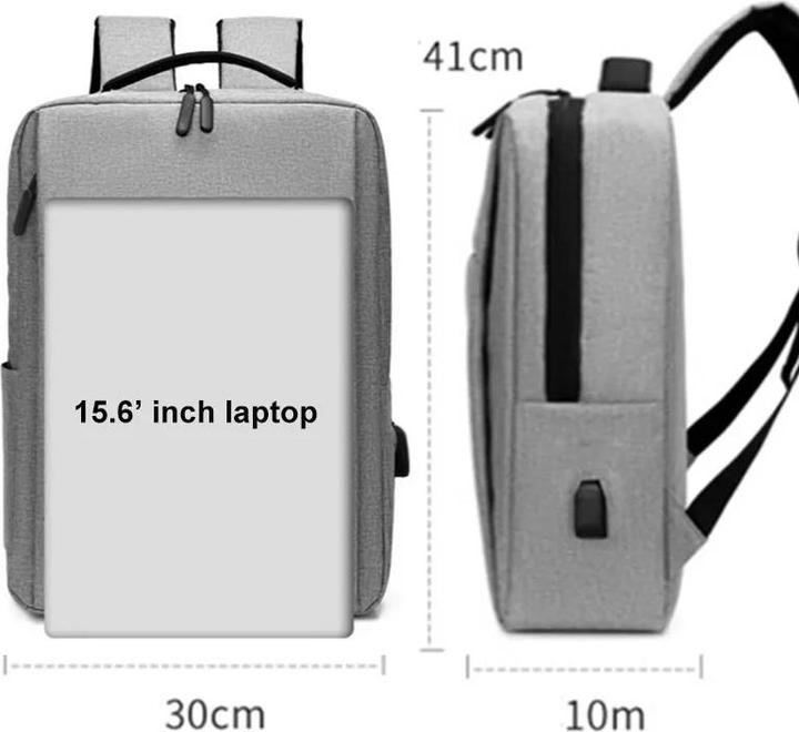 Image du produit Only-Bags.Store 15.6 Inch Laptop Backpack Nylon Travel Laptop Backpack Usb Charging Computer School Backpacks