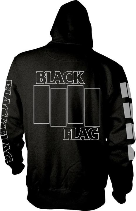 Produktbild Black Flag Logo (Zipper-Hoodie) (S)