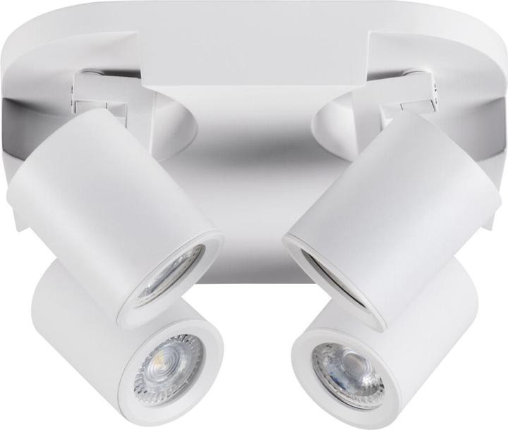 Actual product image Kanlux LAURIN 29128 Wall/ceiling light 4x max. 35W GU10 white (GU10)