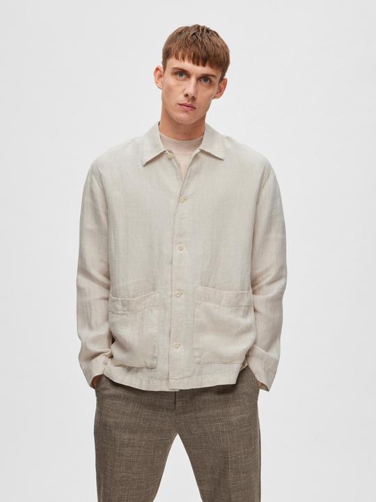 Produktbild Selected Homme Leinen Overshirt (L)