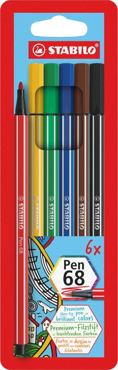 Red, Black, Green, Blue, Brown, Yellow, Turquoise