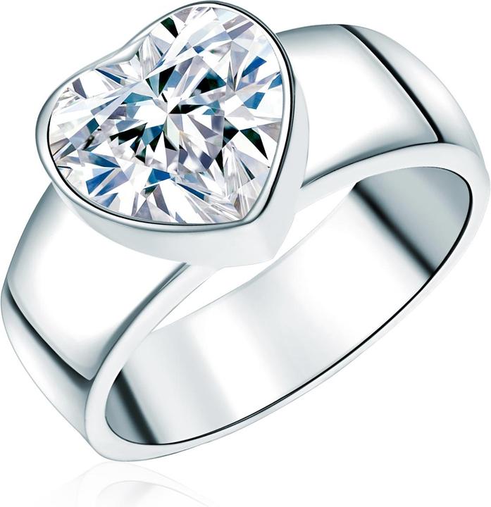 Rafaela Donata Damen Herz Sterling Silber Zirkonia silber - 3868