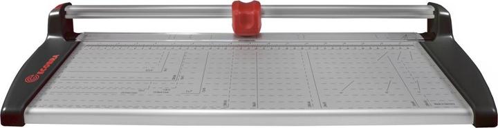 Ecobra Slitter rewinder DIN A3 with exchangeable head, cutting length 460 mm, aluminium base plate (6 Sheets, A3)