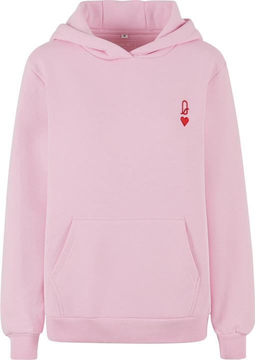 Miss Tee Queen Card EMB Fluffy Hoody - 188487