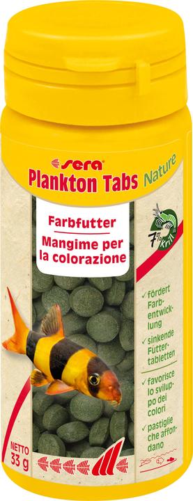 Produktbild Sera Premium Plankton Tabs 50ml (Bodenfische, 50 ml)
