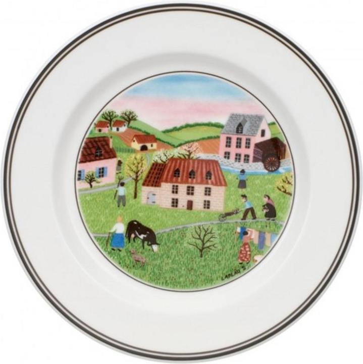 Brotteller Mühle Design Naif (1 x, 17 cm)