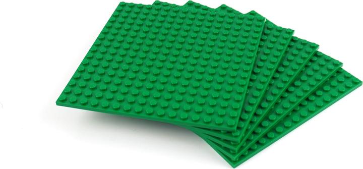 Productafbeelding LEGO 16x16 Bouwplaten donkergroen - Donkergroen bord 91405 NIEUW! Hoeveelheid 3x (91405, LEGO Accessoires)