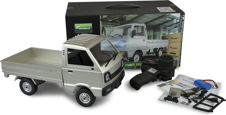 Immagine prodotto Amewi RC auto pianale Kei Truck Batteria agli ioni di litio 500mAh (RTR pronto all'uso)