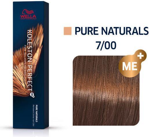 Actual product image Wella Koleston Perfect Me+ Pure Naturals (7/00 medium blonde natural)