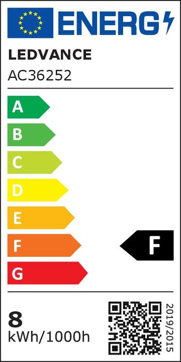Etichetta energetica Ledvance Smart+ Orbis Circle bianco 46 cm Nero 36W 1500 lum TW+RGB (2400 lm)