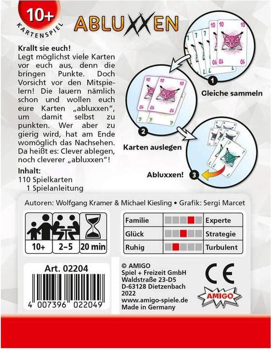 Image du produit Amigo Abluxxen (Allemand)