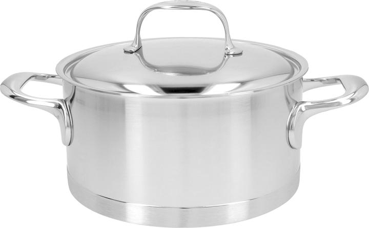 Produktbild Demeyere ATLANTIS Kochtopf mit Deckel halbhoch 3 lt (20 cm, Kochtopf, Edelstahl)