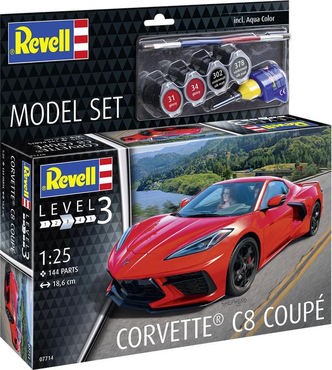 Produktbild Revell Model Set Corvette C8 Coupé