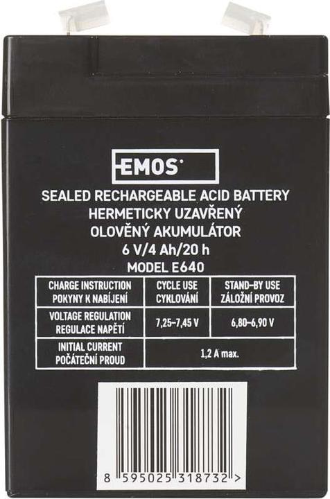 Actual product image Emos Replacement battery