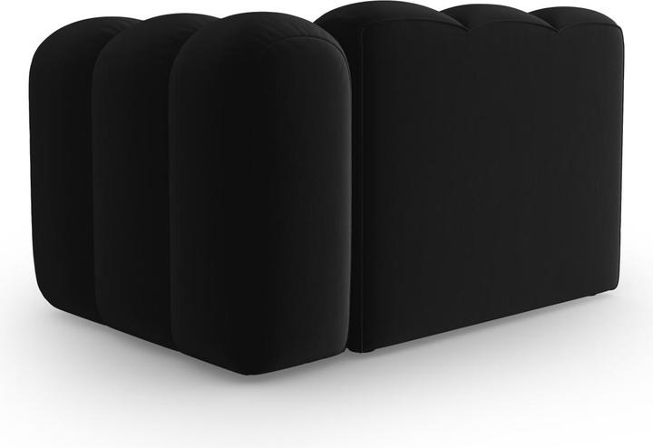 Image du produit Micadoni Chauffeuse Droit Velours, "Lupine", 1 Place, 115x95x70Fabriqué en Europe (2 places, 3 places, 4 places)