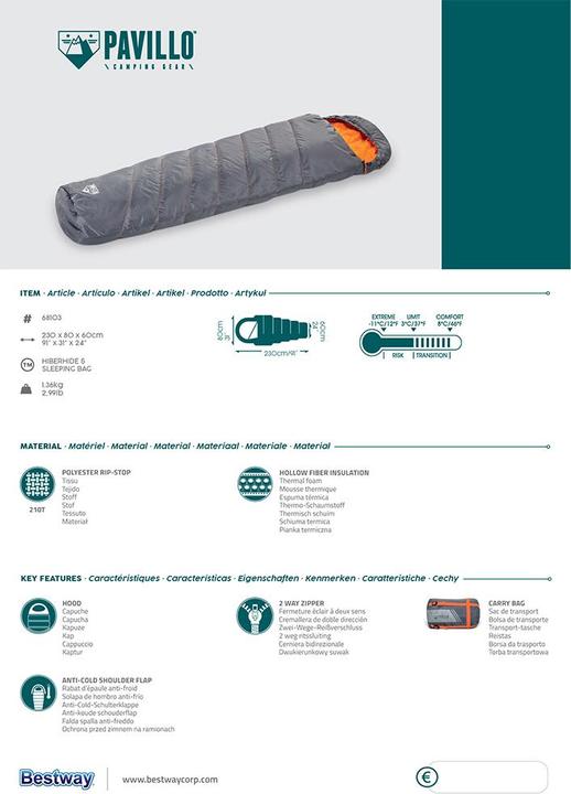 Produktbild Bestway Pavillo Hiberhide 6 (230 cm)