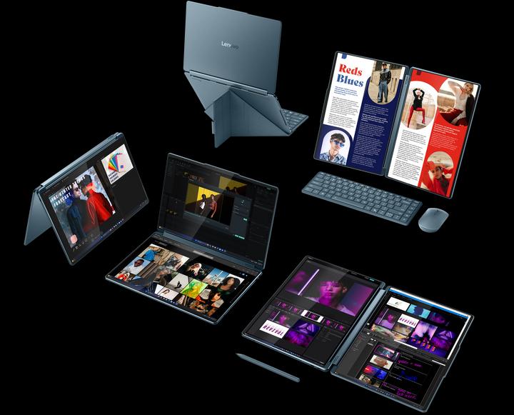 Image du produit Lenovo Yoga Book 9 (14", Intel Core Ultra 9 285H, 32 Go, 1000 Go, CH)