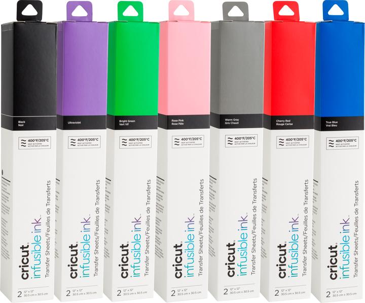 Produktbild Cricut Aufbügelfolie Infusible Ink 2 Stück, Violett