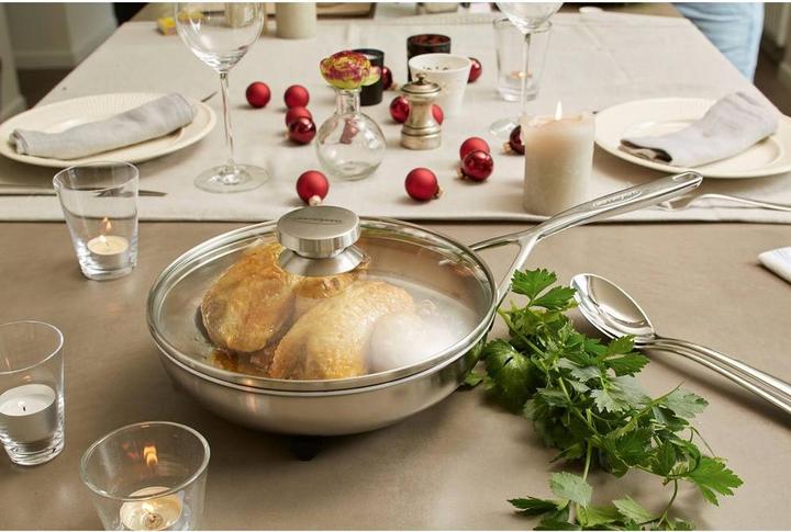 Actual product image Demeyere Glass lid with stainless steel ring 32cm (32 cm, Glass)