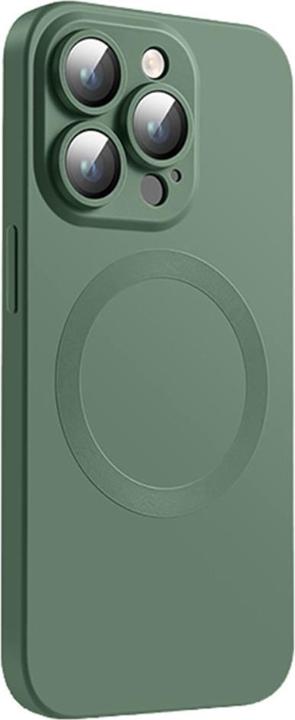 Produktbild Ueli Express MagSafe Silikon Cover mit Kameraschutz Glas (Apple iPhone 15 Pro)