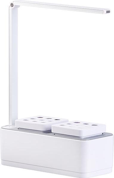 Produktbild Carlo Milano Intelligentes Pflanzen Anzucht System für zwei Pflanzen mit LED Licht (26 cm)