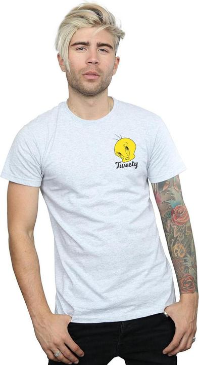 Immagine prodotto Looney Tunes Tweety Pie Head Maglietta Uomo (3XL)