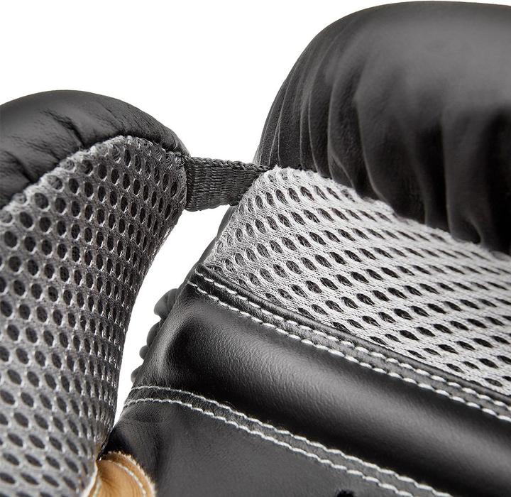 Actual product image Reebok Boxing Gloves 14oz Gold/Black (14 OZ)