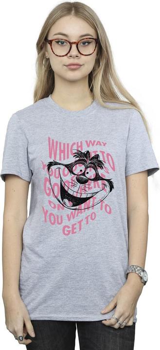 Immagine prodotto Disney Alice In Wonderland Chesire Cat Maglietta Ampia Donna (L)