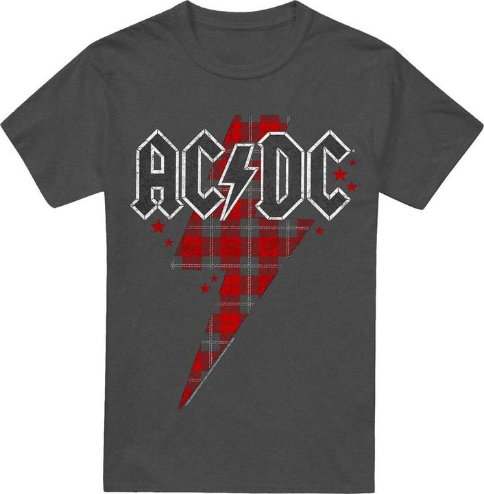 Immagine prodotto AC/DC Maglietta Bullone a Plaid Adulto Unisex (XXL)