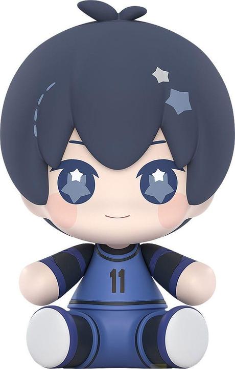 Actual product image Good Smile Company Blue Lock Huggy Good Smile Chibi Figure Isagi Yoichi 6 cm