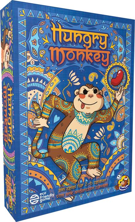 Immagine prodotto HG012 - Hungry Monkey - gioco di carte, per 2-6 giocatori, da 8 anni (edizione DE) (Tedesco)
