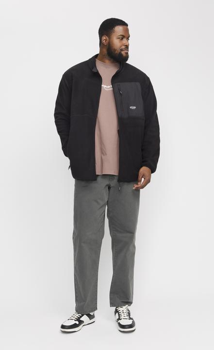 Actual product image Jack & Jones Plus Size Fleecejacke Fleecejacke (5XL)