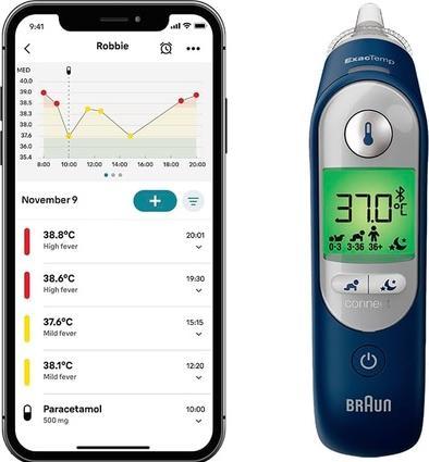 Actual product image Braun ThermoScan 7 Connect (Ear)