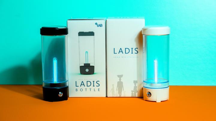 Actual product image Ladis Bottle - portable UV steriliser