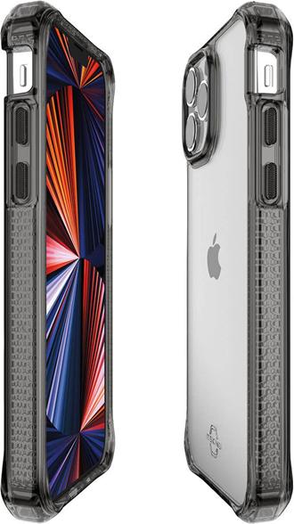 Actual product image Itskins Drop-Protection Cover HYBRID CLEAR black and transparent (Apple iPhone 13 Pro Max)
