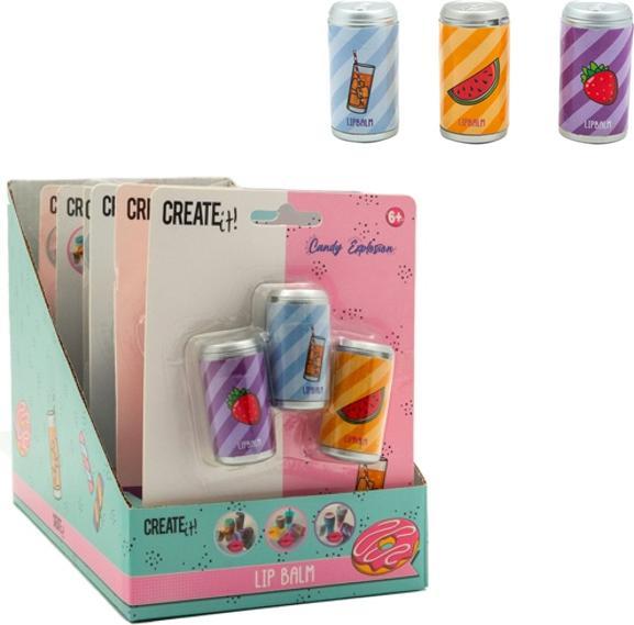 Image du produit Create It! Baume à lèvres Candy, 3 pcs.