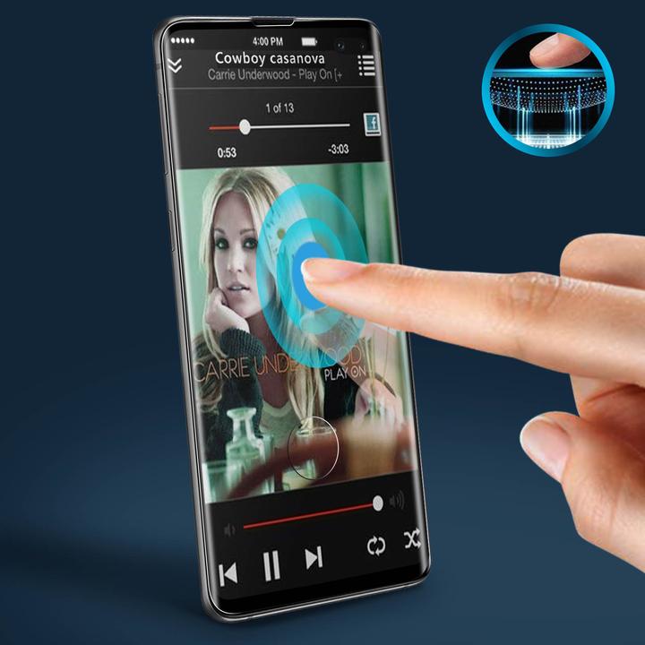 Actual product image Avizar Display protection film, case friendly protection (1 Piece, Samsung Galaxy S10+)