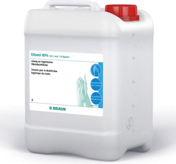 B.Braun B. BRAUN Ethanol 80% Glycerin 1% Kanister 5 lt (5000 ml)
