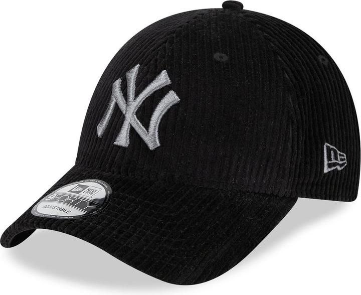 Immagine prodotto New Era 9Forty - Cappello a tracolla in velluto a coste larghe New York Yankees (Taglia unica)