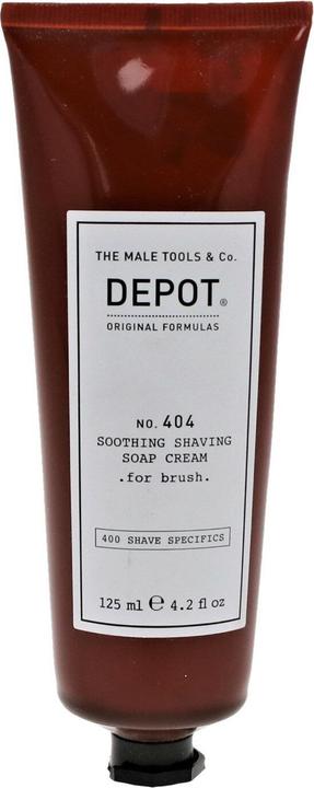 Immagine prodotto Depot No. 404 Soothing Shaving Soap Cream For Brush (125 ml, Gel da barba)