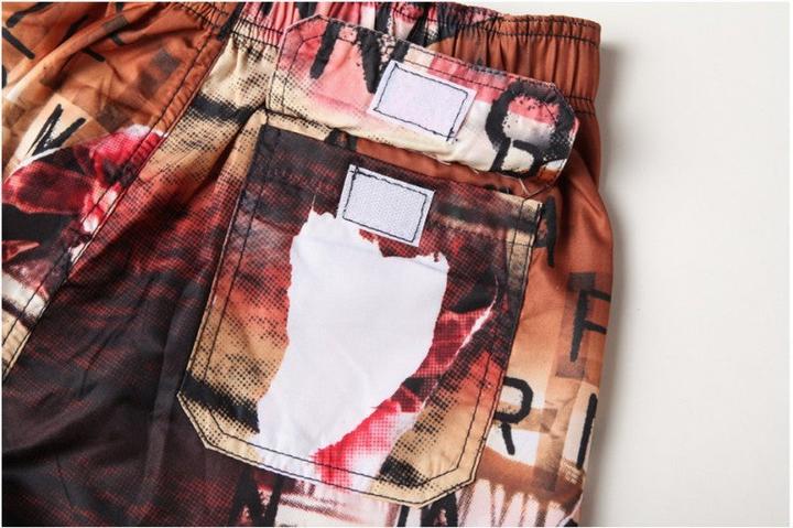 Actual product image Hermex Stylish surfer swim shorts short pants / size S (S)