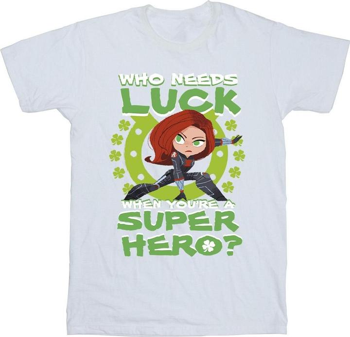 St Patrick's Day Black Widow Luck TShirt