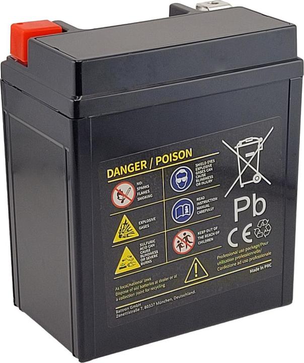 Immagine prodotto Acconic Sportivo AGM YTX7L-BS Motorradbatterie 7Ah 12V (DIN 50614) (12 V, 7 Ah, 100 A)