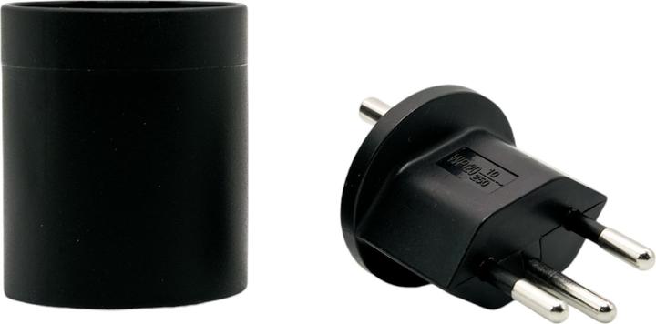 Image du produit Purecrea Adaptateur fixe Schuko vers CH (CEE 7/4)